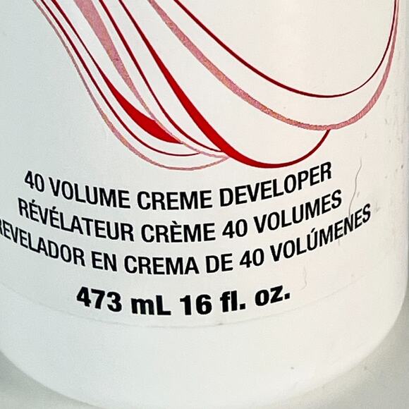 Salon Care 40 Volume Creme Developer Strong Lift Stabilized Formula 16 fl oz New - Picture 3 of 7